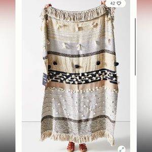 All roads yucca throw blanket